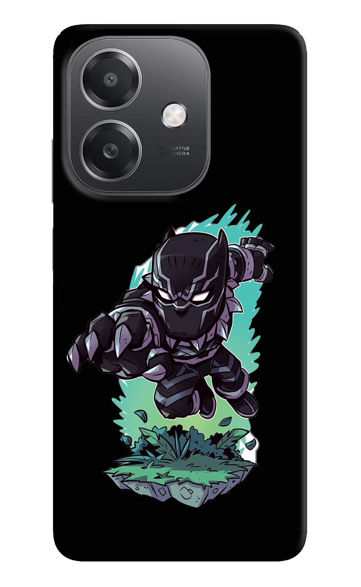 Black Panther OPPO A3x Hard Case Back Cover by Casekaro