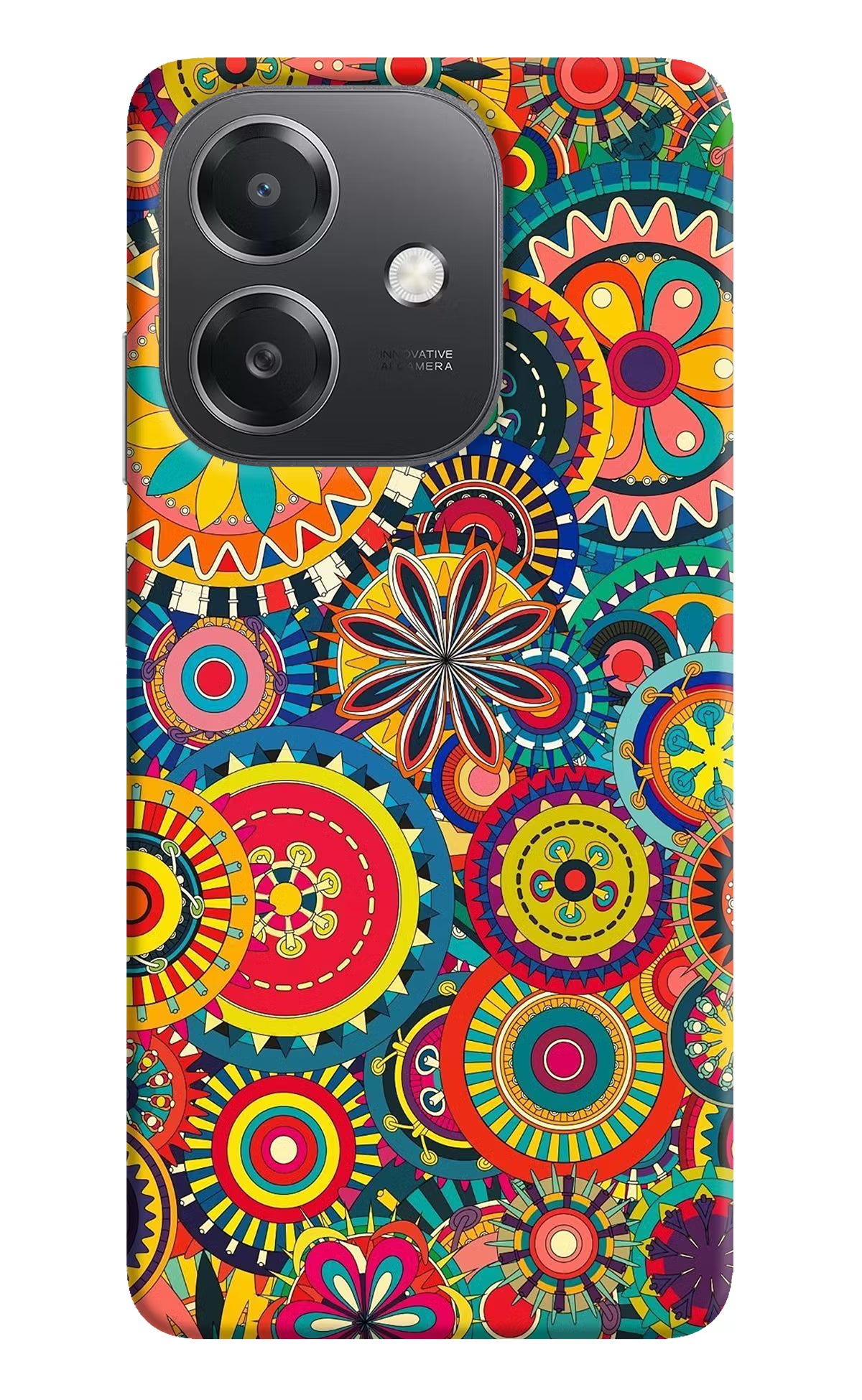 Gol Gol Art OPPO A3x Hard Case Back Cover by Casekaro