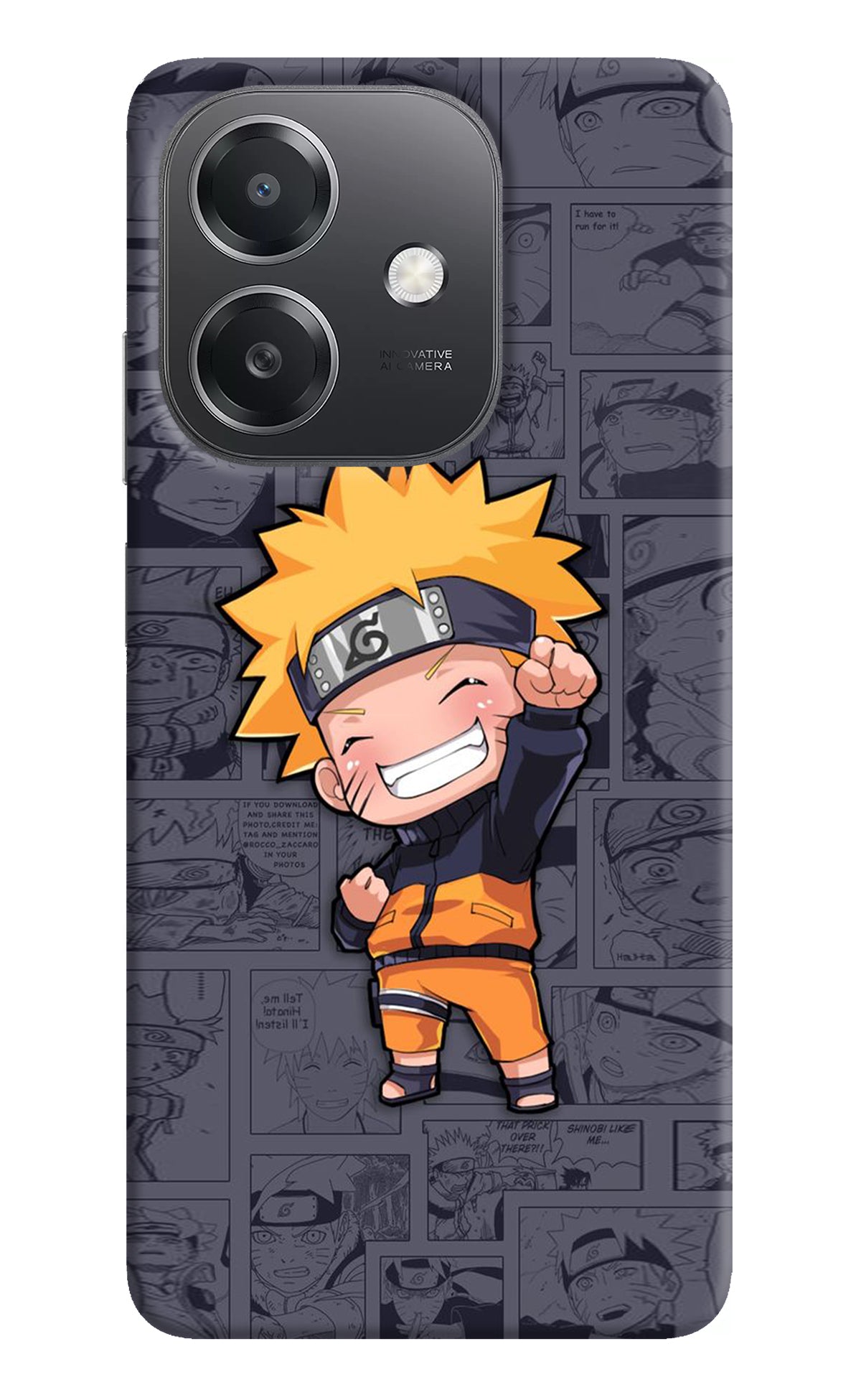 Chota Naruto OPPO A3x Back Cover