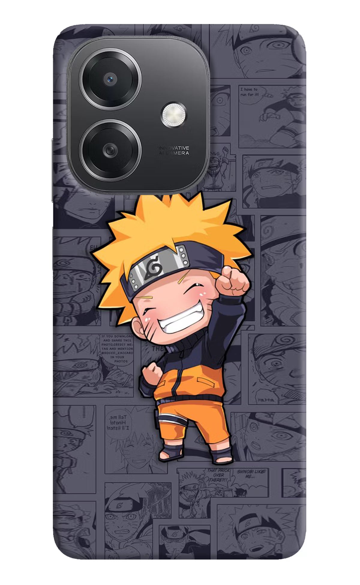 Chota Naruto OPPO A3x Hard Case Back Cover by Casekaro