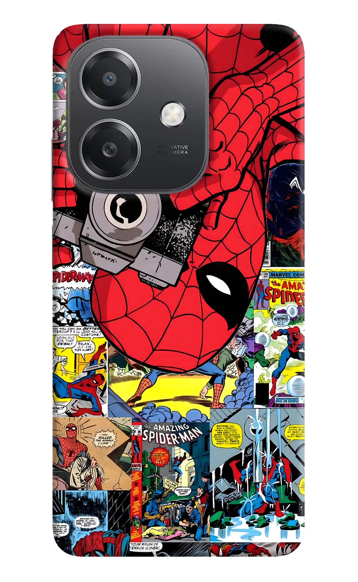Spider Man OPPO A3x Hard Case Back Cover by Casekaro