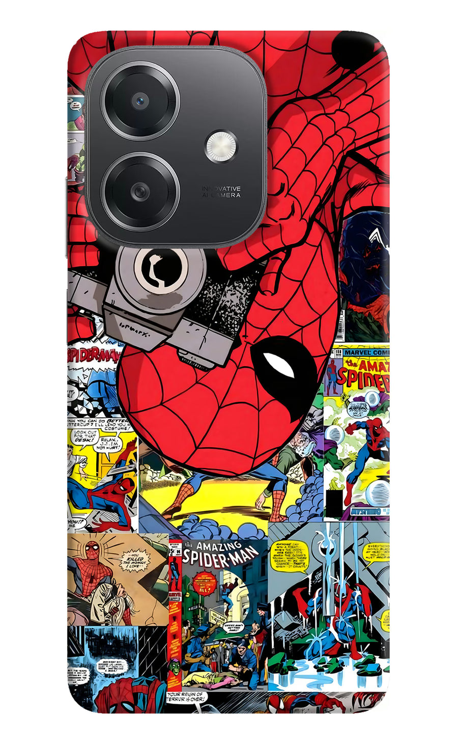 Spider Man OPPO A3x Back Cover, Hard case