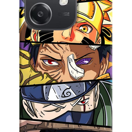 Naruto Character OPPO A3x Hard Case Back Cover by Casekaro