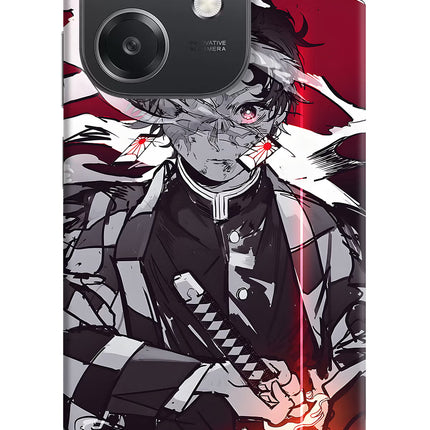 Demon Slayer OPPO A3x Hard Case Back Cover by Casekaro