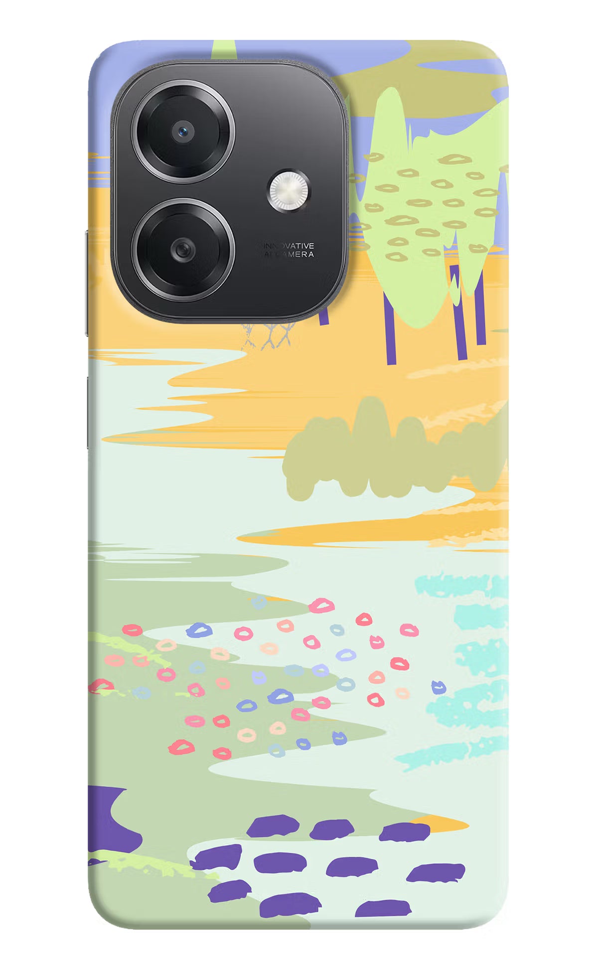 Scenery OPPO A3x Hard Case Back Cover by Casekaro