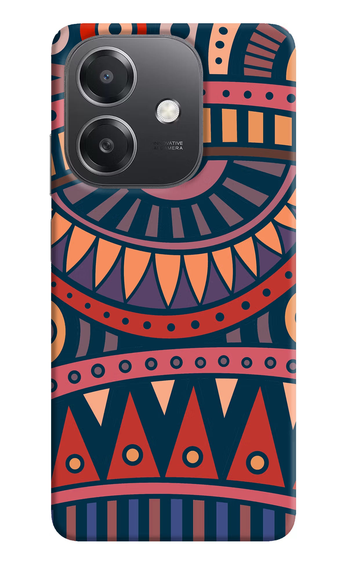 African Culture Design OPPO A3x Hard Case Back Cover by Casekaro