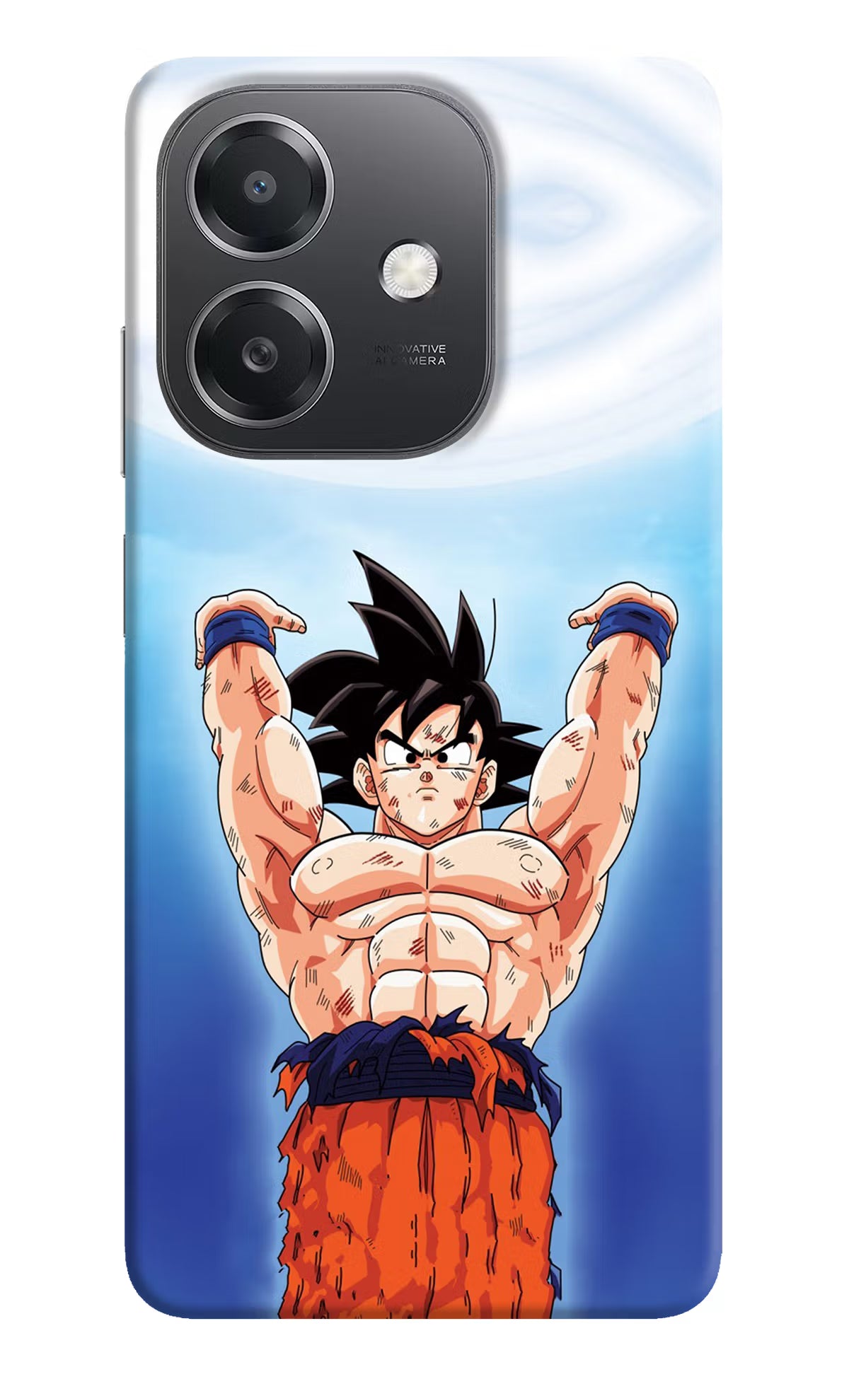 Goku Power OPPO A3x Hard Case Back Cover by Casekaro
