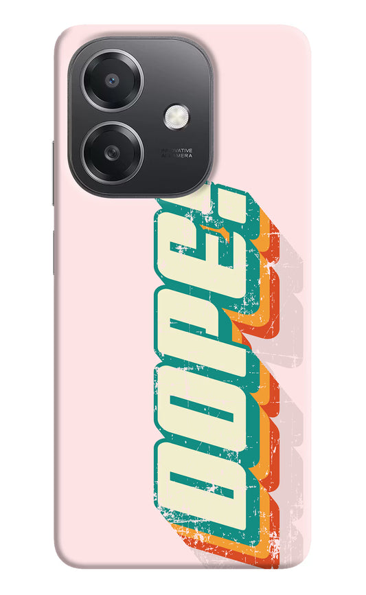Dope OPPO A3x Hard Case Back Cover by Casekaro