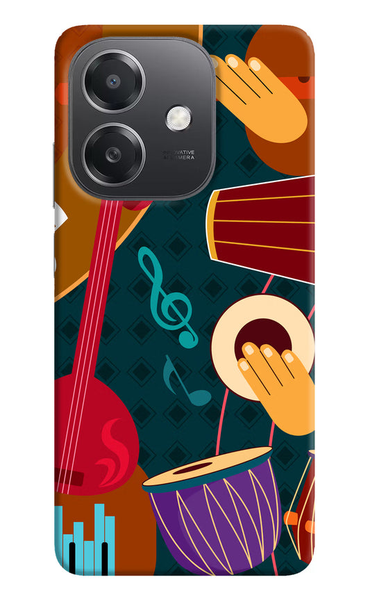 Music Instrument OPPO A3x Hard Case Back Cover by Casekaro