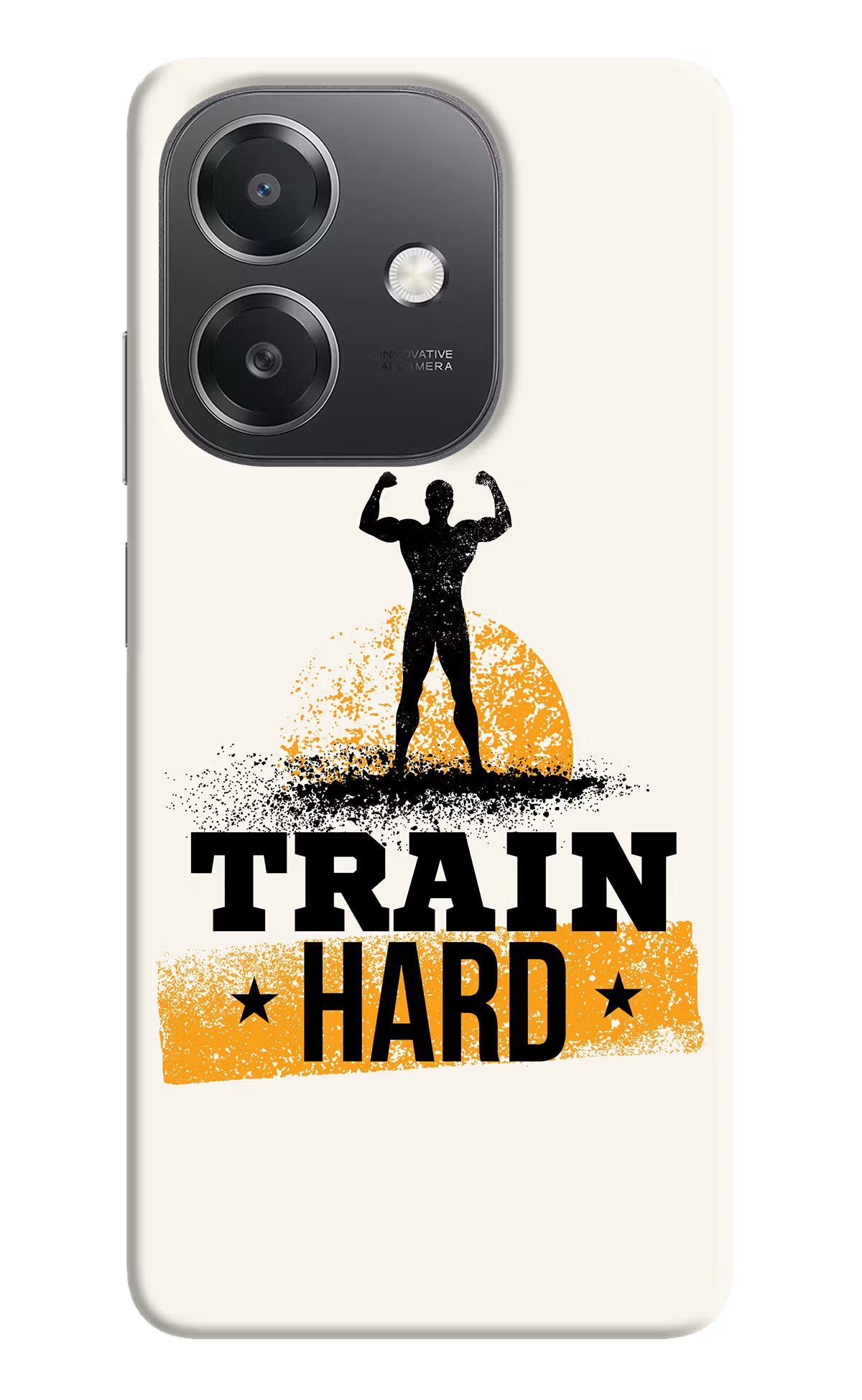 Train Hard OPPO A3x Hard Case Back Cover by Casekaro