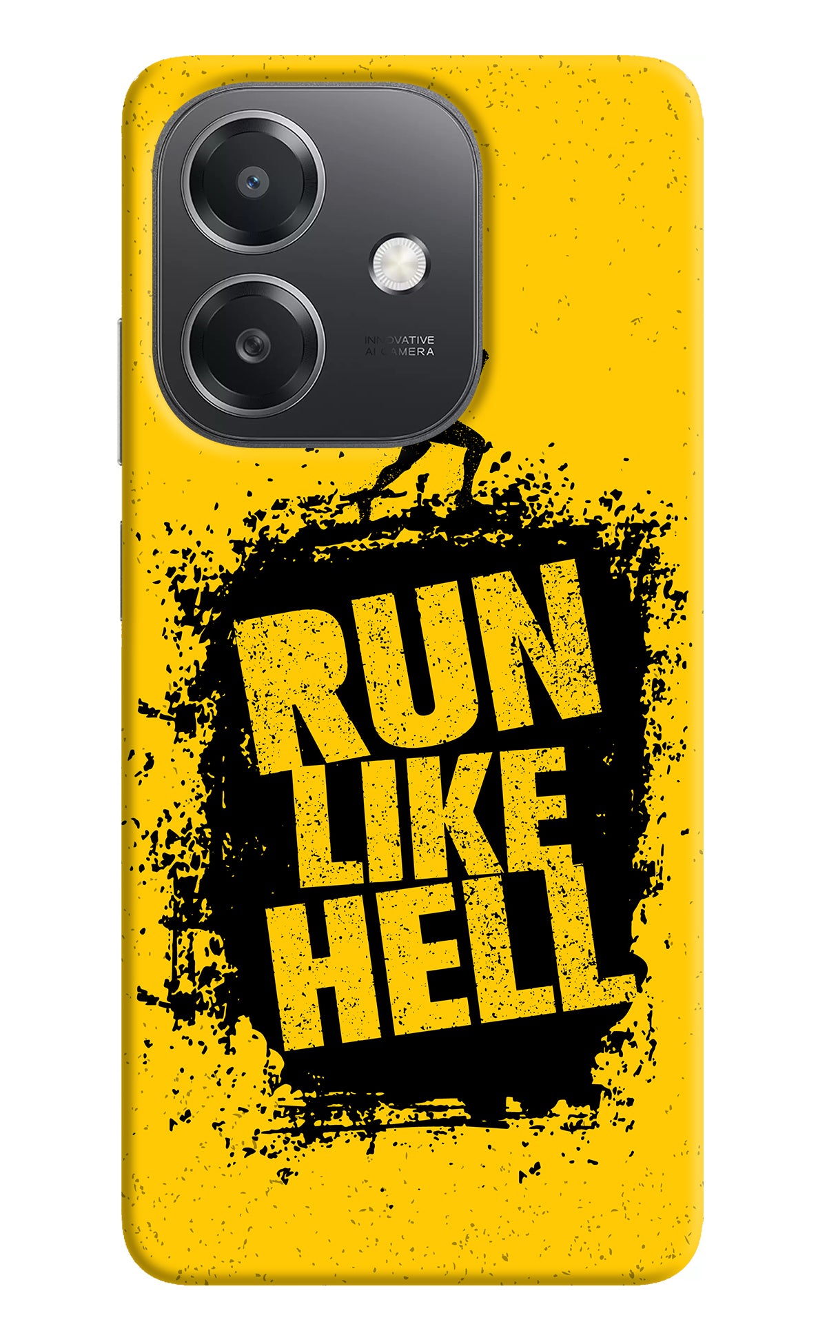 Run Like Hell OPPO A3x Back Cover