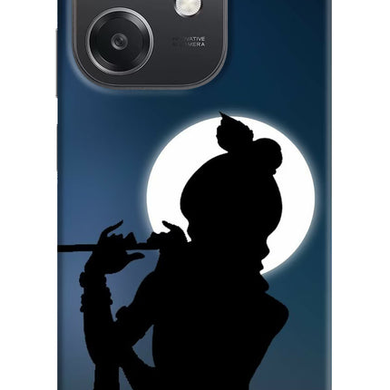 Shri Krishna Silhouette OPPO A3x Hard Case Back Cover by Casekaro