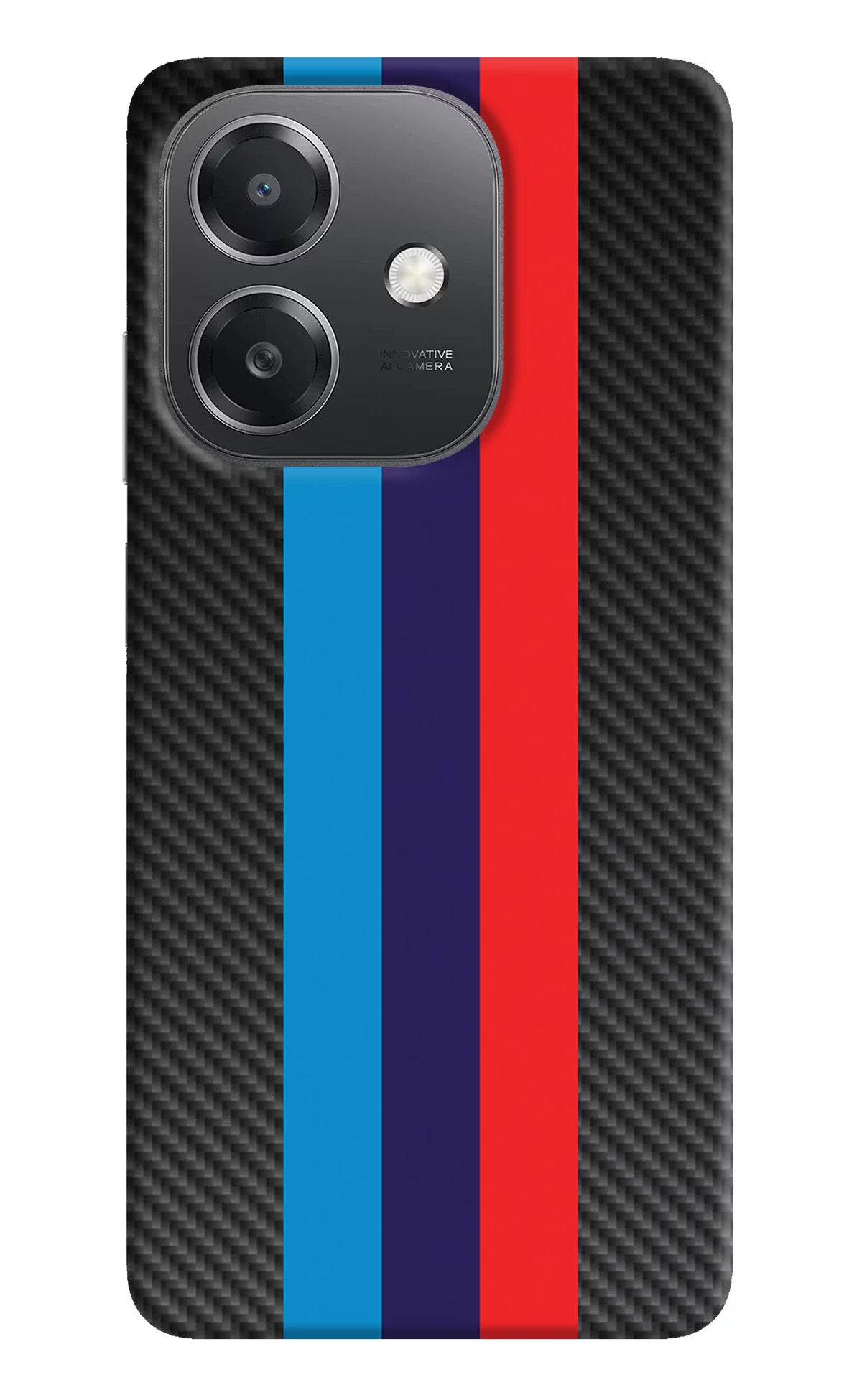 BMW Stripes Pattern OPPO A3x Hard Case Back Cover by Casekaro