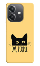 Ew People Catitude OPPO A3x Hard Case Back Cover by Casekaro