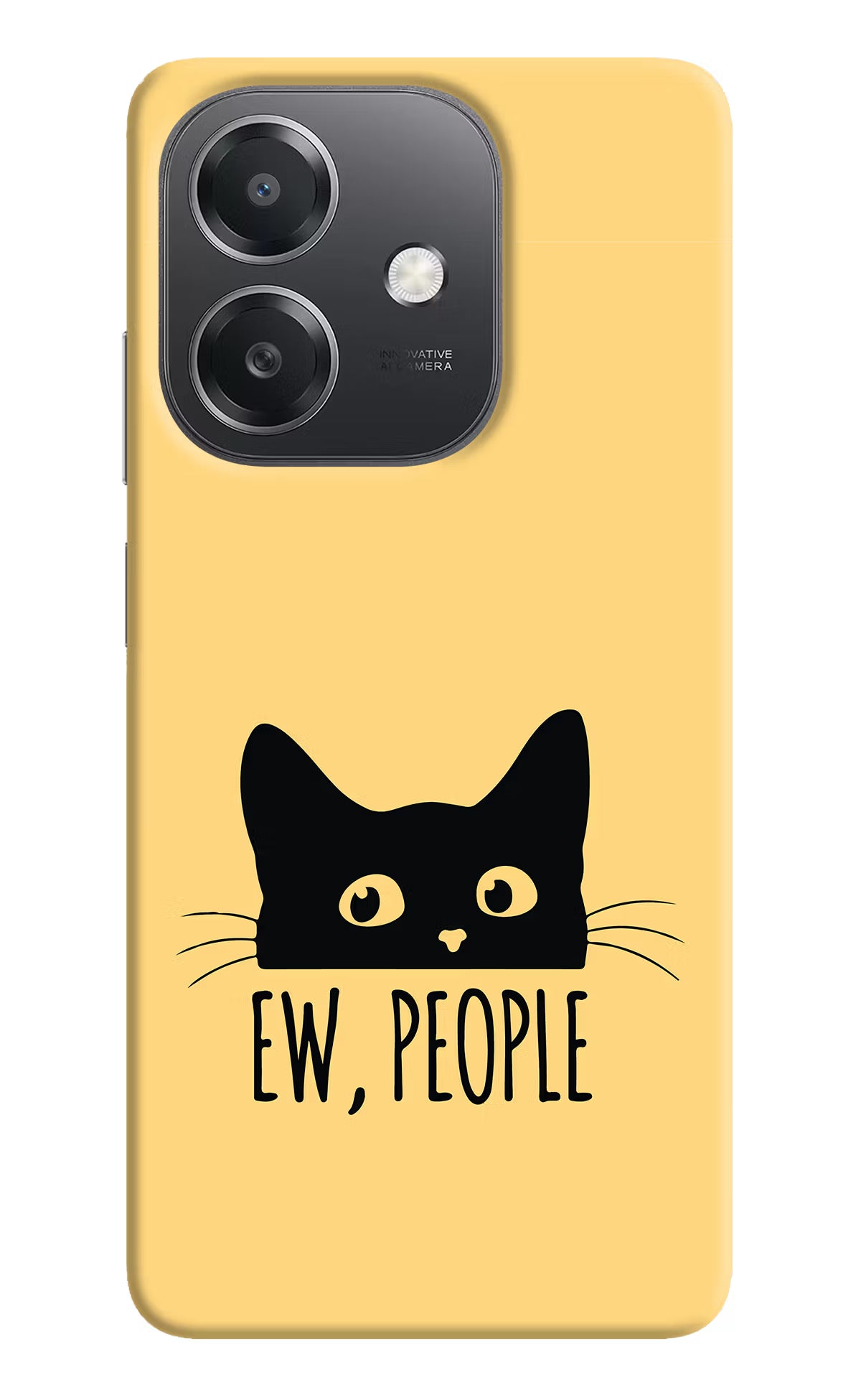 Ew People Catitude OPPO A3x Hard Case Back Cover by Casekaro