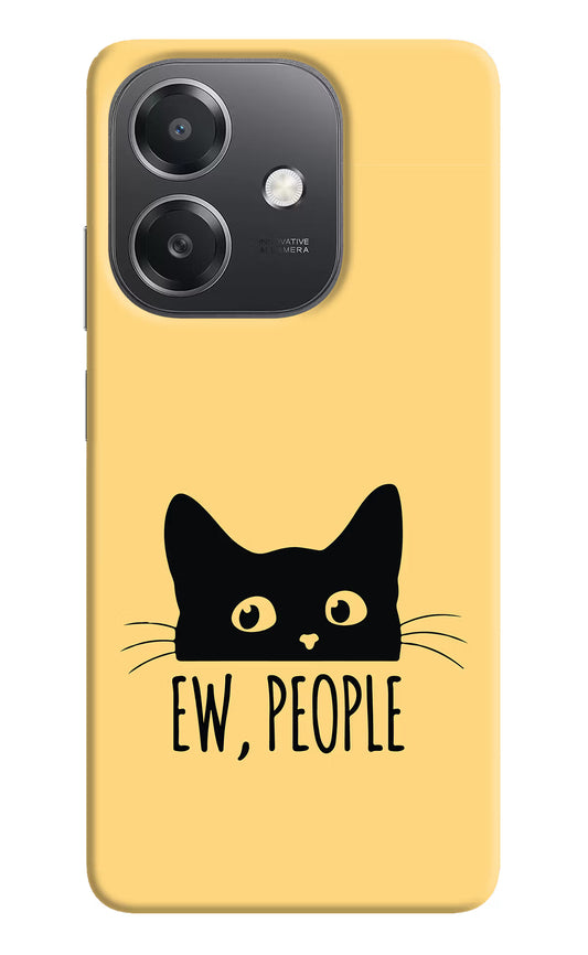 Ew People Catitude OPPO A3x Hard Case Back Cover by Casekaro