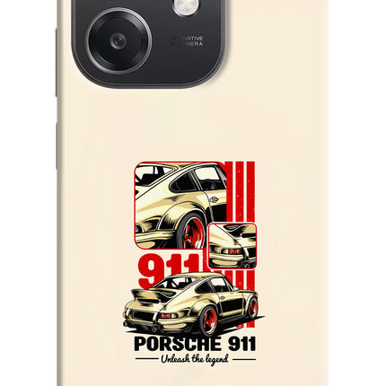 Classic Porsche 911 OPPO A3x Hard Case Back Cover by Casekaro