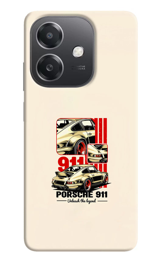 Classic Porsche 911 OPPO A3x Hard Case Back Cover by Casekaro