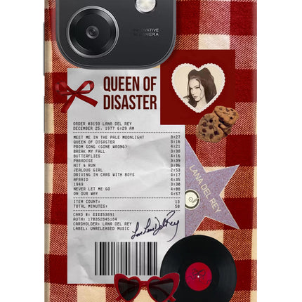Queen of Disaster OPPO A3x Hard Case Back Cover by Casekaro