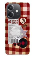 Queen of Disaster OPPO A3x Hard Case Back Cover by Casekaro