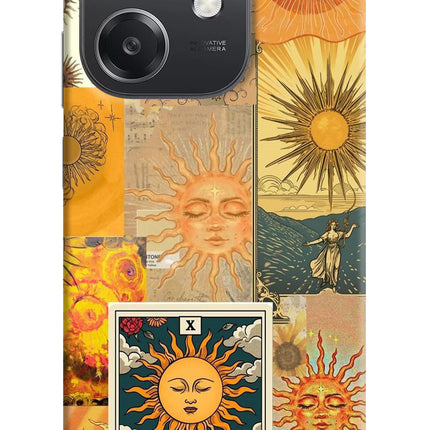 Sun OPPO A3x Hard Case Back Cover by Casekaro