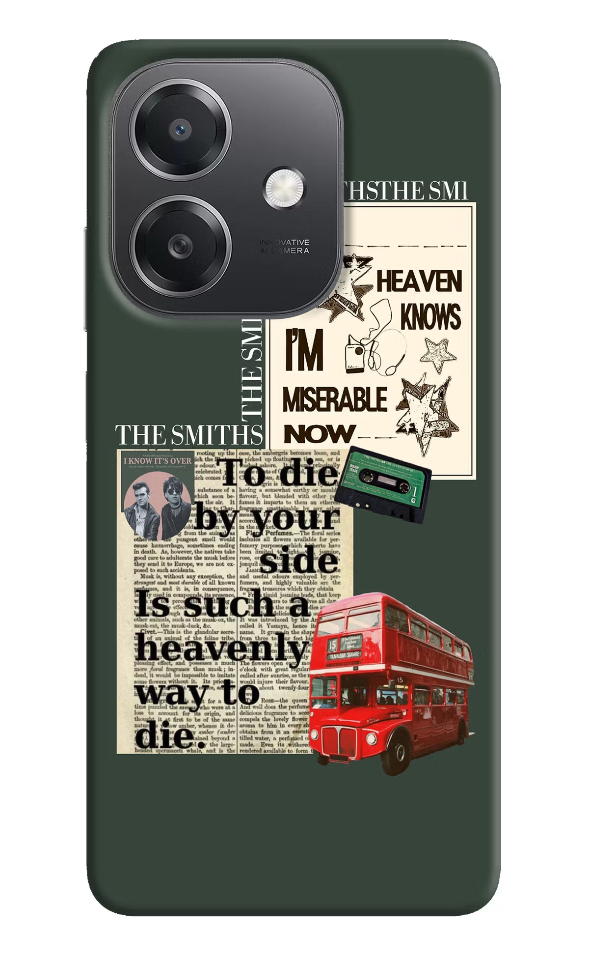 The Smiths OPPO A3x Hard Case Back Cover by Casekaro