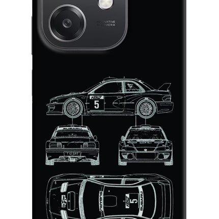 WRC'99 OPPO A3x Hard Case Back Cover by Casekaro