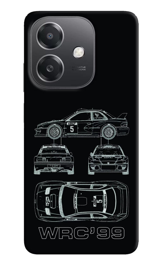 WRC'99 OPPO A3x Hard Case Back Cover by Casekaro