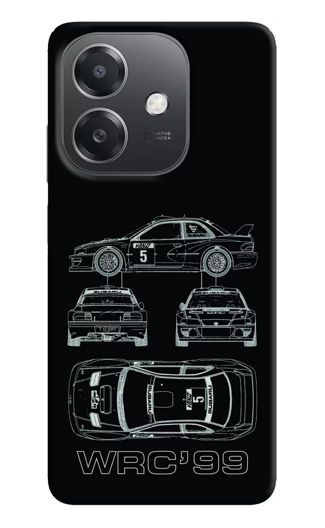 WRC'99 OPPO A3x Hard Case Back Cover by Casekaro