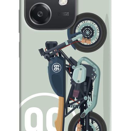 Classic Cafe Racer 99 OPPO A3x Hard Case Back Cover by Casekaro