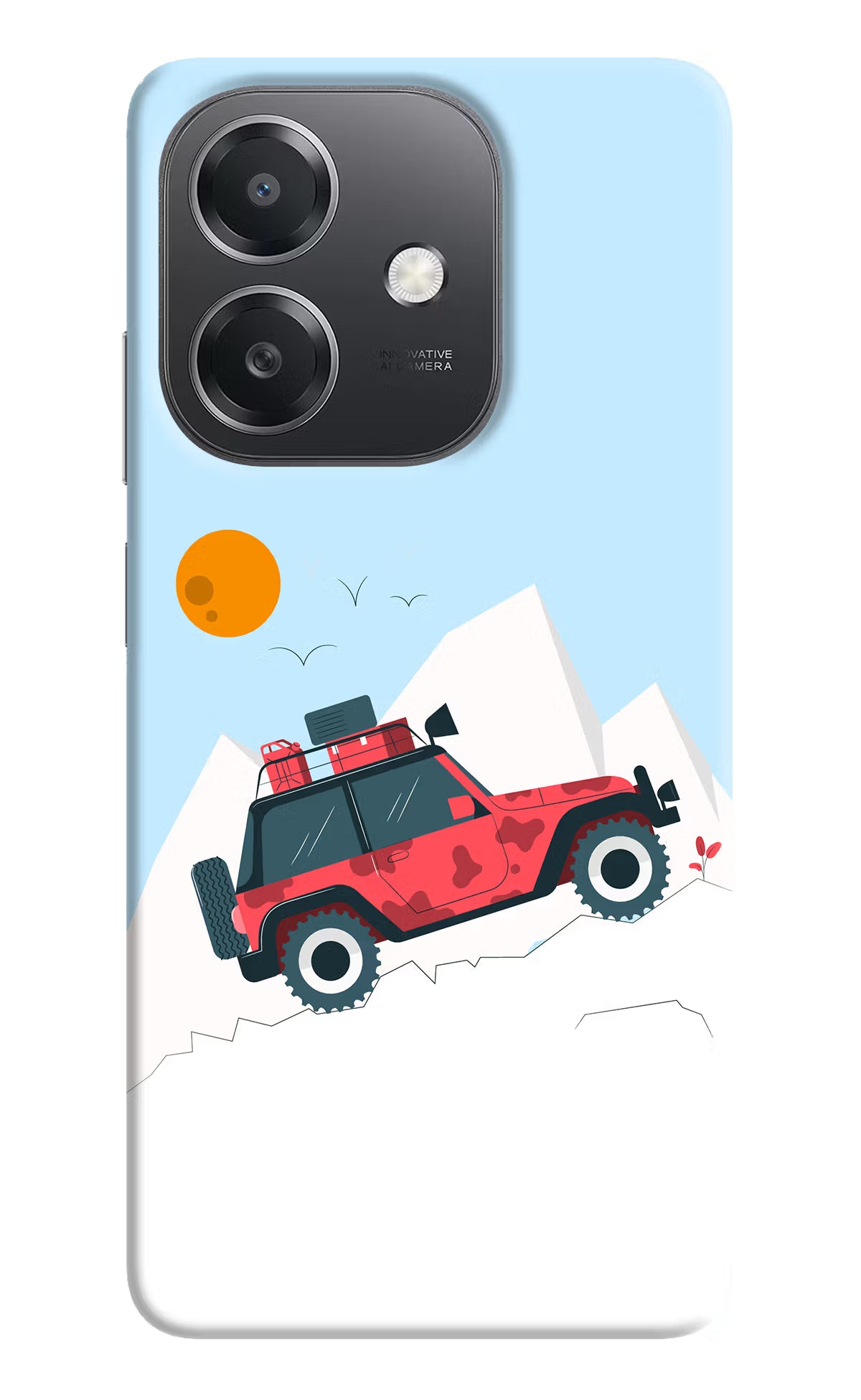 Mountain Trail Beast OPPO A3x Hard Case Back Cover by Casekaro