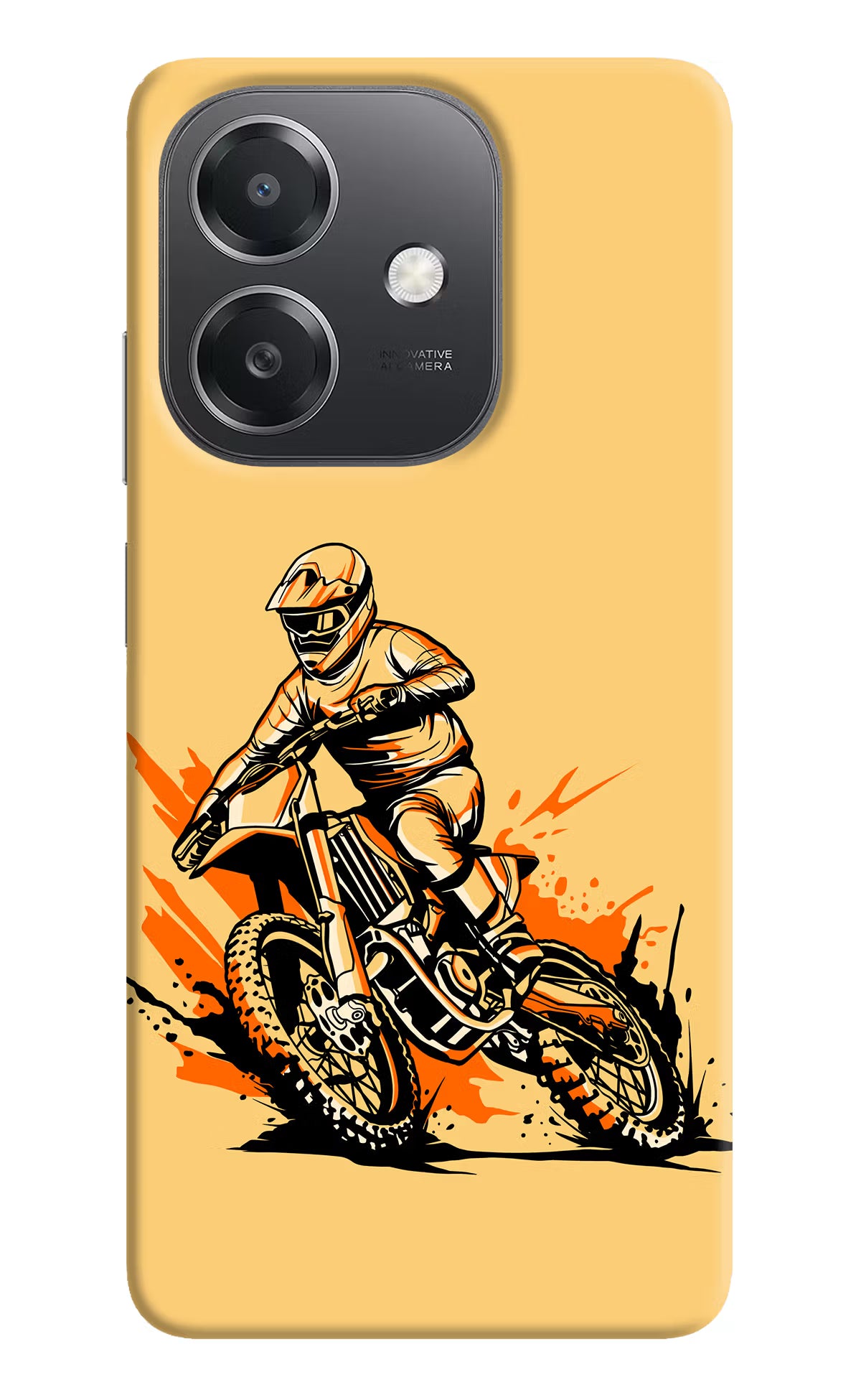 Off-Road Fury OPPO A3x Hard Case Back Cover by Casekaro