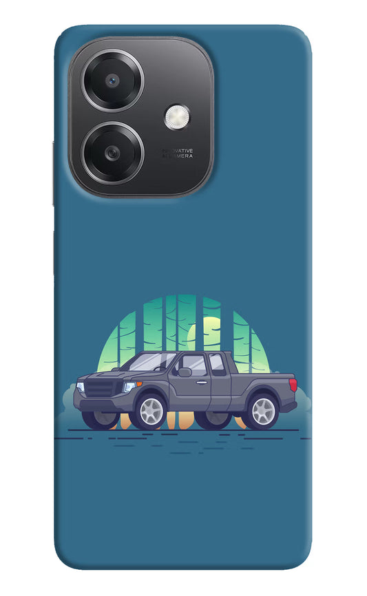 Retro Garage Vibe OPPO A3x Hard Case Back Cover by Casekaro