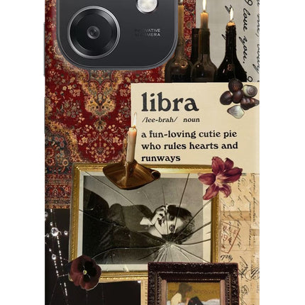 Libra Zodiac OPPO A3x Hard Case Back Cover by Casekaro