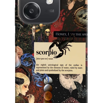 Scorpio Zodiac OPPO A3x Hard Case Back Cover by Casekaro