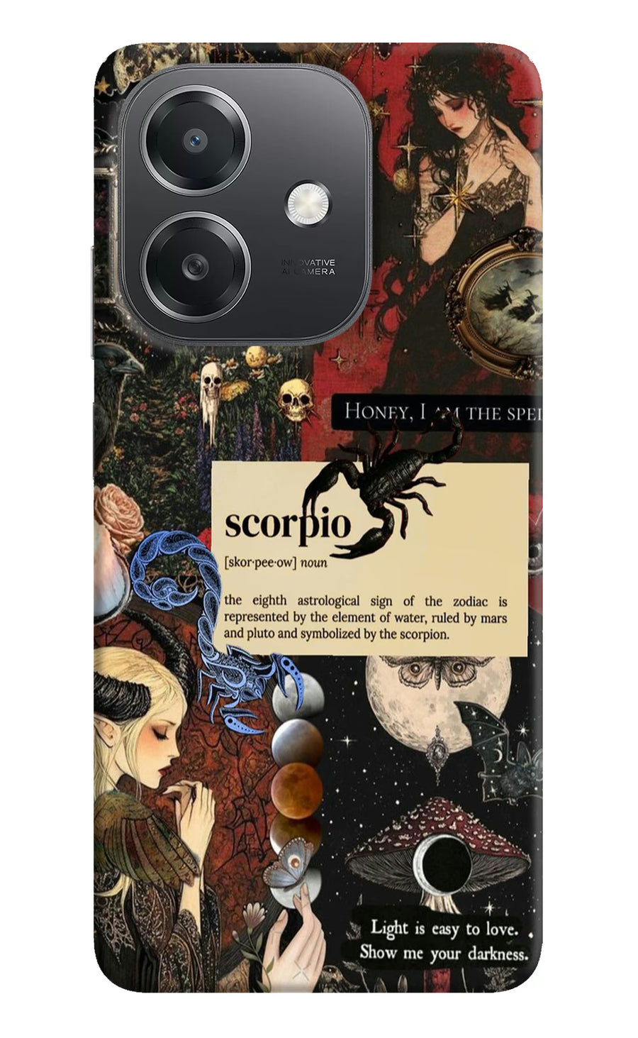 Scorpio Zodiac OPPO A3x Back Cover, Hard case