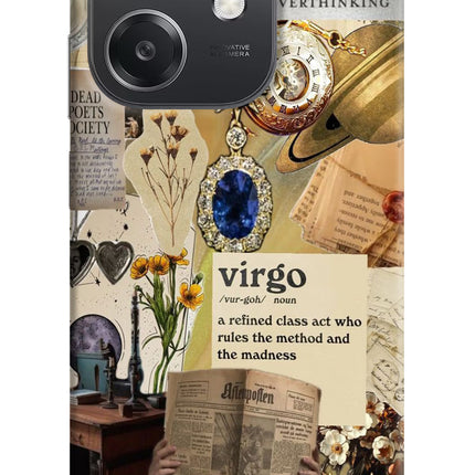 Virgo Zodiac OPPO A3x Hard Case Back Cover by Casekaro