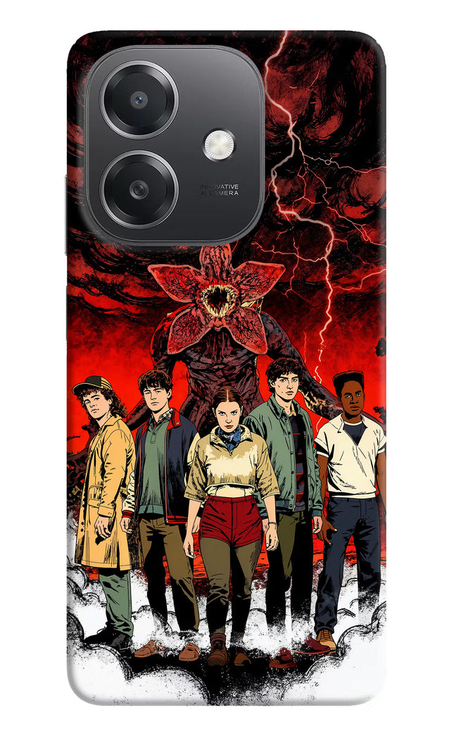 Ordinary Things Characters OPPO A3x Hard Case Back Cover by Casekaro