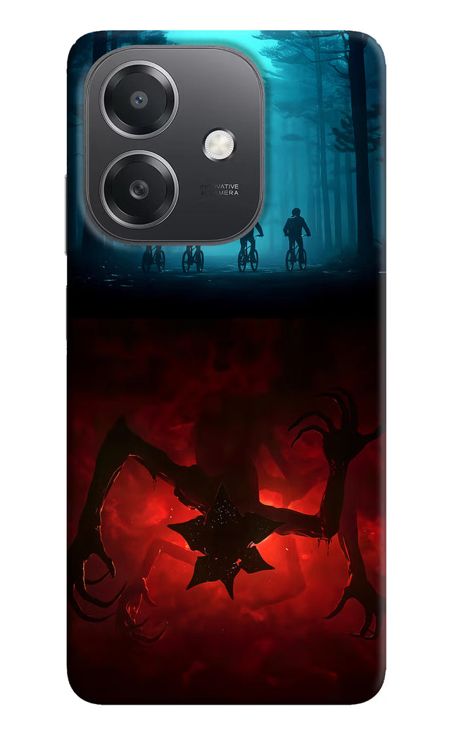 Ordinary Things Downside Up OPPO A3x Hard Case Back Cover by Casekaro