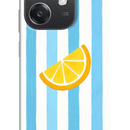 Summer Lemon OPPO A3x Hard Case Back Cover by Casekaro