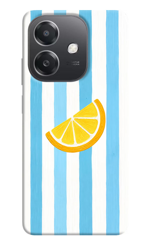 Summer Lemon OPPO A3x Hard Case Back Cover by Casekaro