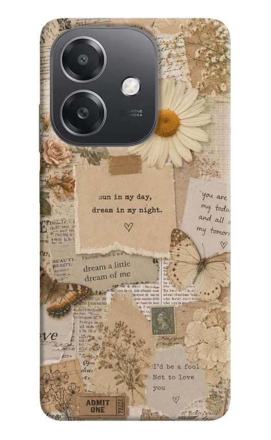 Vintage case OPPO A3x Back Cover