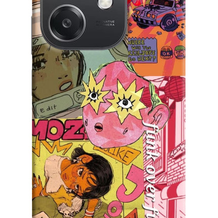 Funkover OPPO A3x Hard Case Back Cover by Casekaro