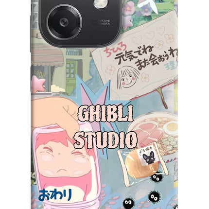 Studio Ghibli OPPO A3x Hard Case Back Cover by Casekaro