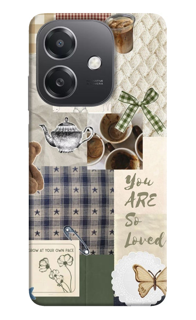 Cookie OPPO A3x Hard Case Back Cover by Casekaro