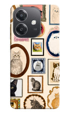 Mirror Cats OPPO A3x Hard Case Back Cover by Casekaro