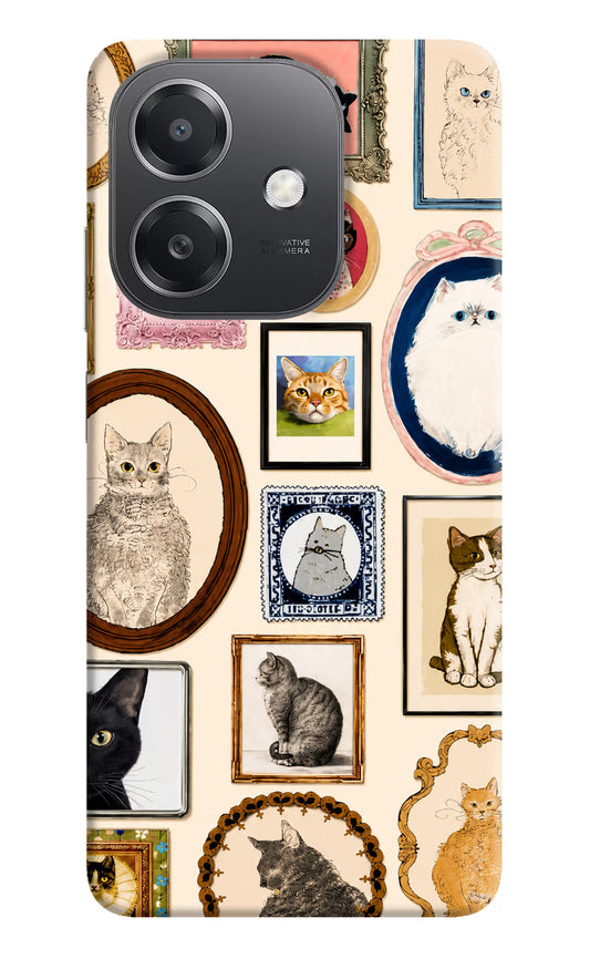 Mirror Cats OPPO A3x Hard Case Back Cover by Casekaro