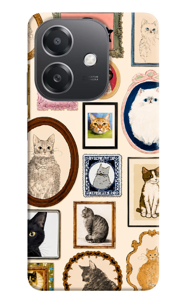 Mirror Cats OPPO A3x Hard Case Back Cover by Casekaro