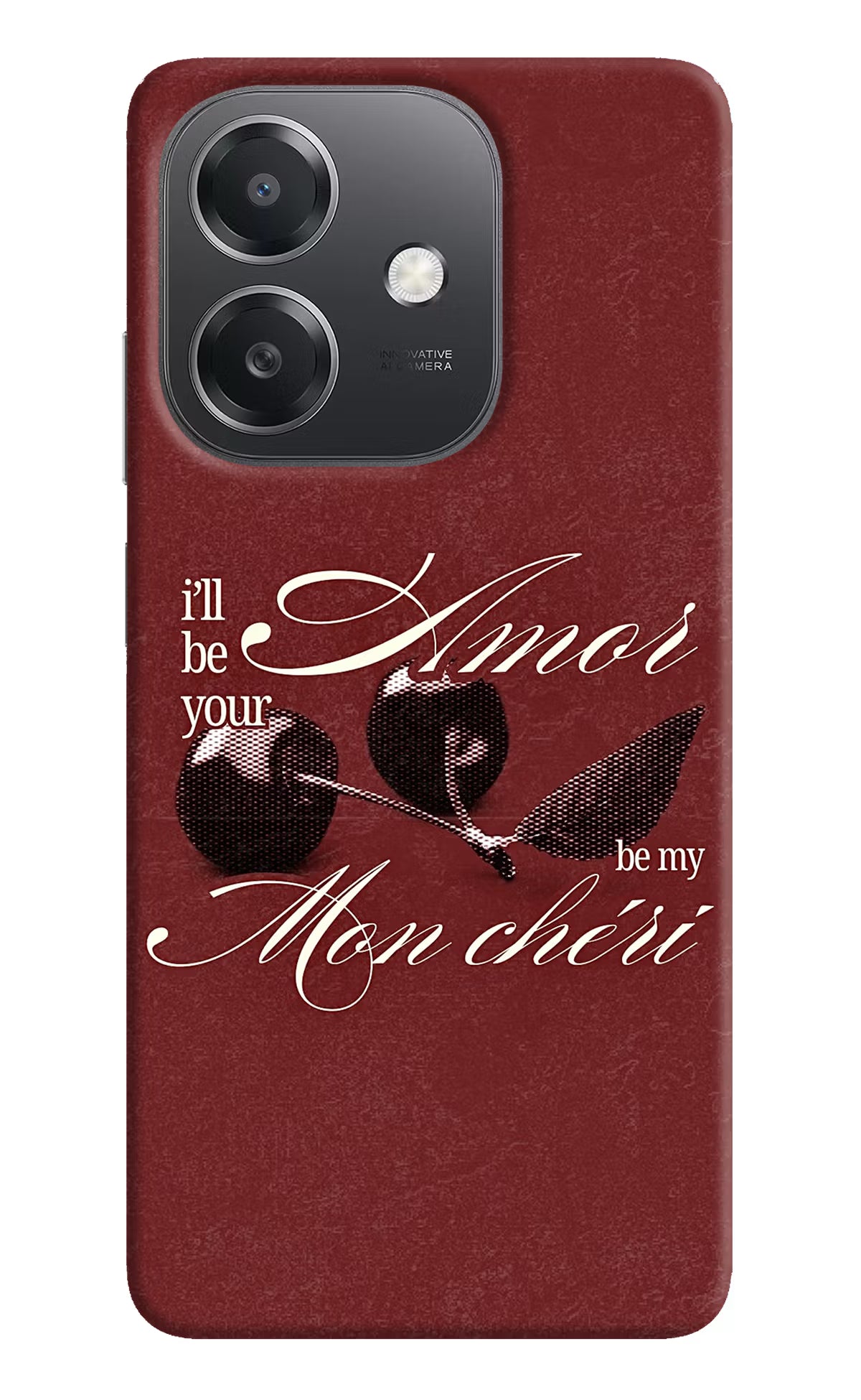 Velvet Cherry OPPO A3x Back Cover