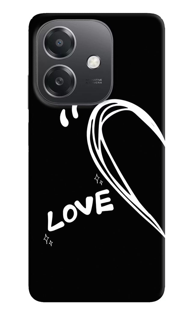 Love Line OPPO A3x Hard Case Back Cover by Casekaro